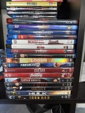 Marvel MCU dvd blu ray collection Thor Iron Man Spider-Man Hulk Captain America
