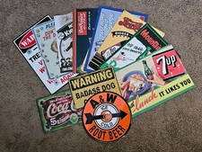 Various Metal Signs