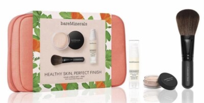 bareMinerals skincare and makeup set .