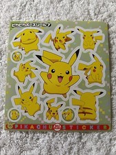 Pokemon Pikachu Daisuki Sticker Seal Book Japanese Nintendo B6844