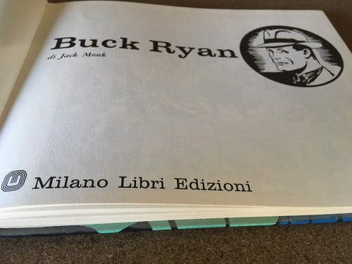 BUCK RYAN von Jack Monk MAILAND BÜCHER AUSGABEN 1973 ERSTE AUSGABE KARTONIERT - Bild 3 von 4