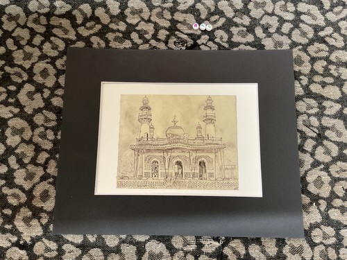 HEW LOCKE , FINE RARE ART PRINT LTD ED , MOUNTED , UNIQUE , Demerara Guyana