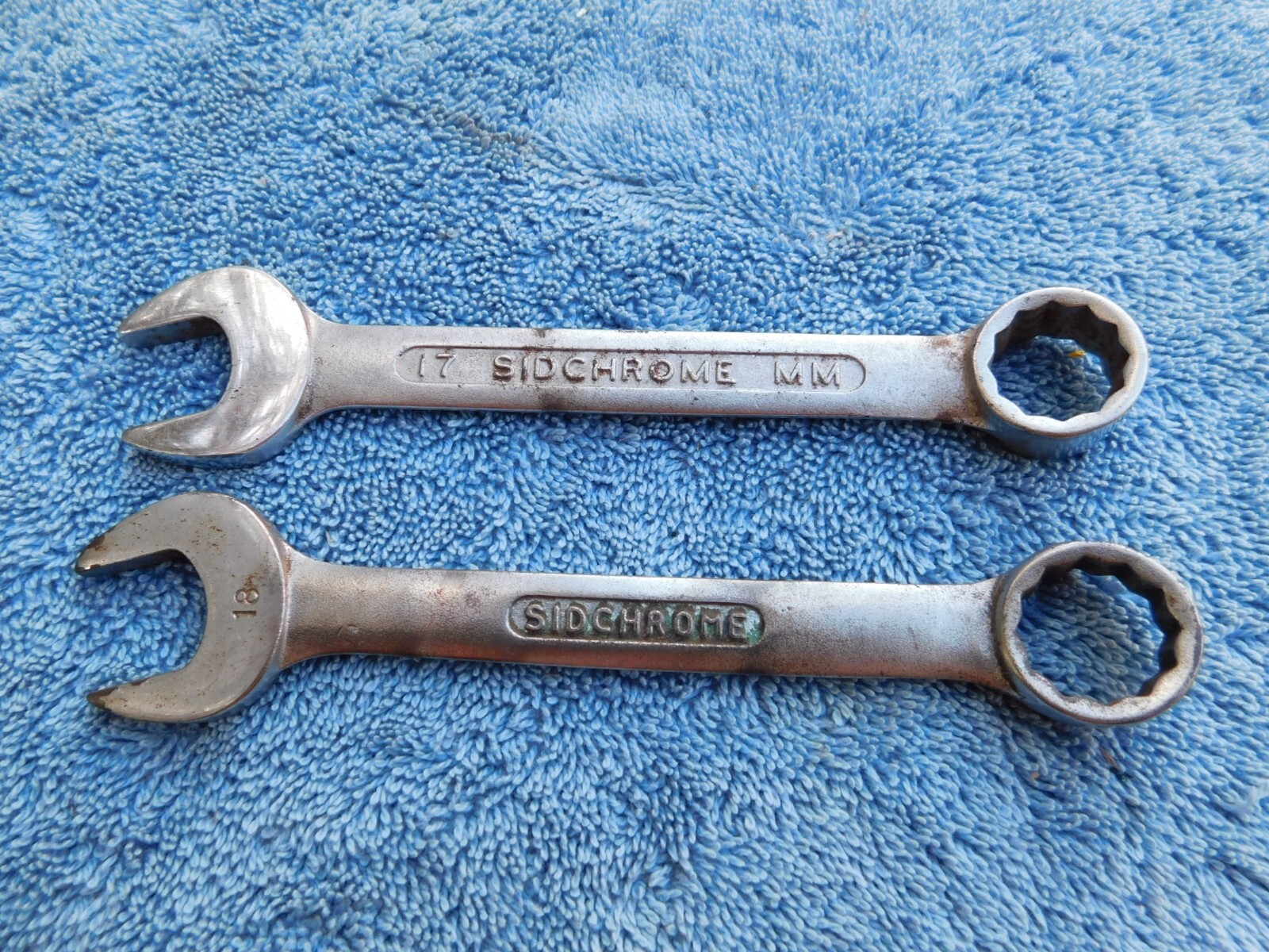 Sidchrome Vintage short series Metric Combination Spanners eBay