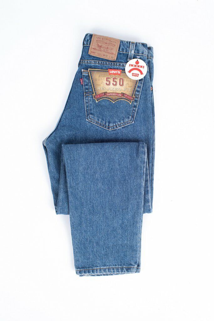 Levi's 550 Relaxed Fit Vintage New Blue Jeans, W32/L33 | eBay Levi's 550 Relaxed Fit Vintage New Blue Jeans, W32/L33 | eBay