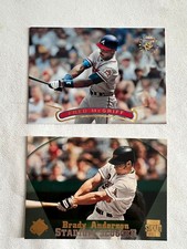 (2) STADIUM CLUB BASEBALL-1996 FRED MCGRIFF #407-1997 BRADY ANDERSON # 388