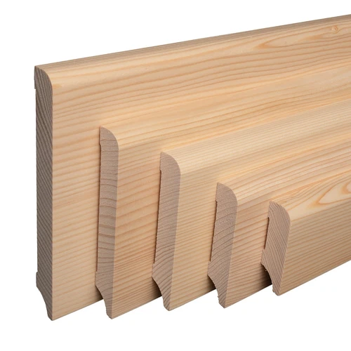 REESE | Massivholz-Sockelleiste | Fichte |  viele Höhen Verfügbar -  2300mm lang - Bild 15 von 24