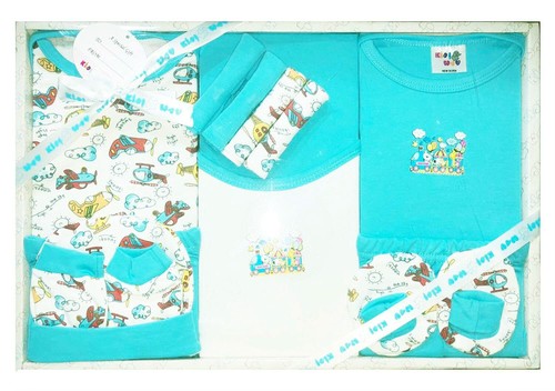 Neugeborenes Baby Geschenkset Unisex 13 Teile 100 % Baumwolle Anzughose T-Shirt Handtuch Mütze - Bild 29 von 29