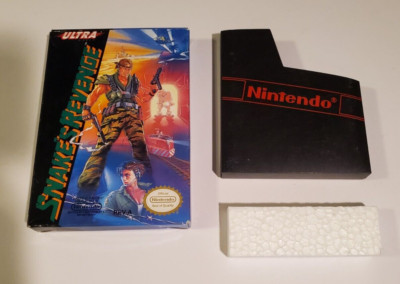 Snake's Revenge (Nintendo NES, 1990)   Authentic   BOX  