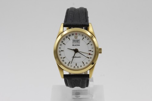 Bulova Automatik 13101 35mm Edelstahl / vergoldet Herren - 第 1/8 張圖片