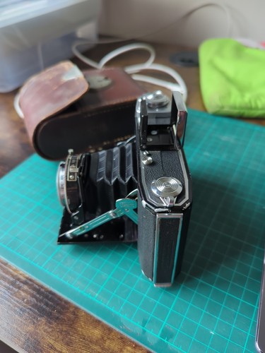 Vintage Zeiss Ikon Camera - Folding Bellows Konia 521 / 16 -F7.5 lens with case - Picture 5 of 12