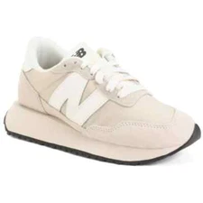 NEW BALANCE 237 Casual Women's Sneakers Shoes Almond Tan / White size 10