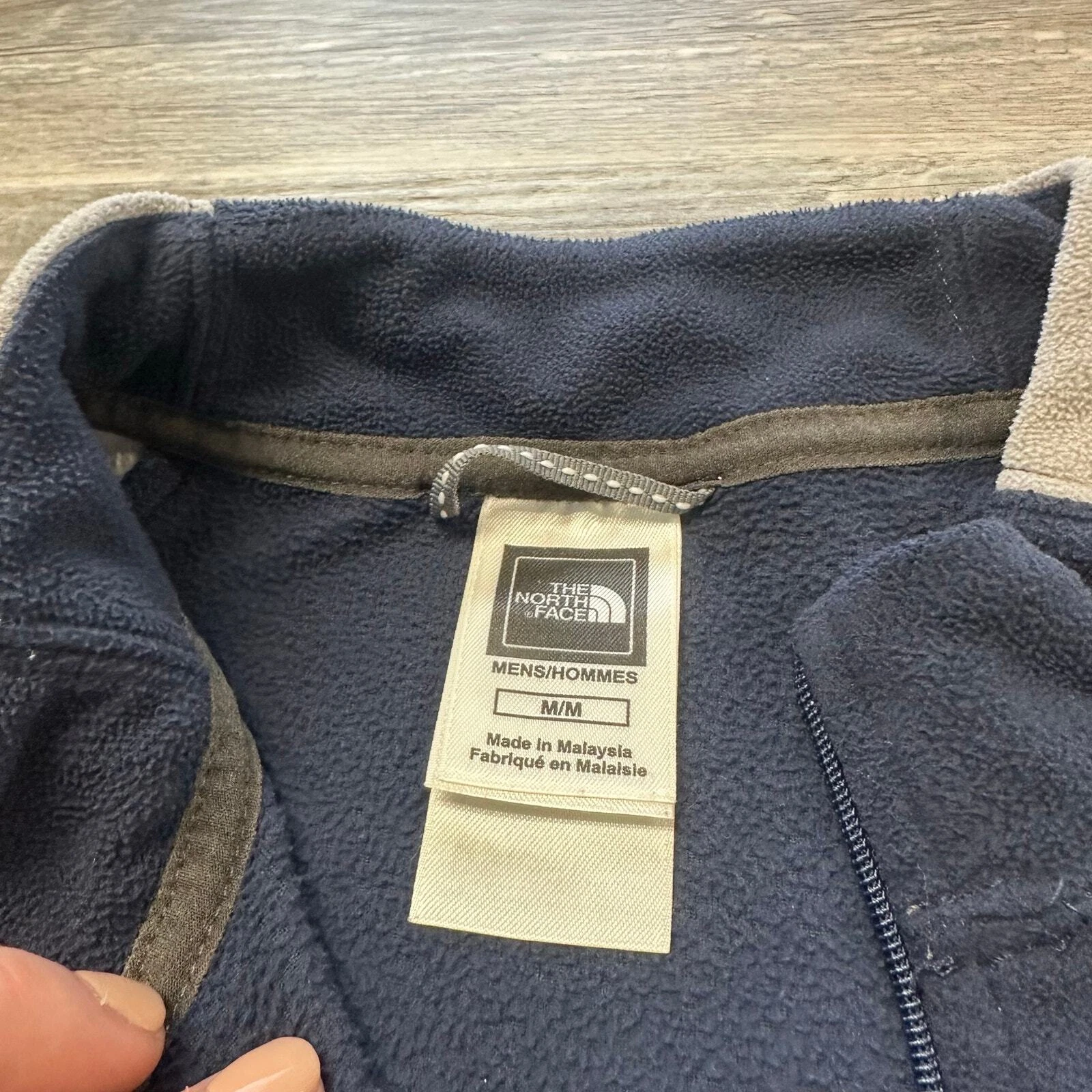 north-face tka 100 1/4 zip glacier fleece jacket