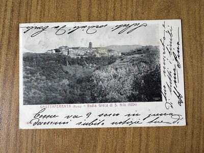 AK GROTTAFERRATA ROM GRIECHISCHE ABTEI VON S. NIL GEREIST 1903 BF