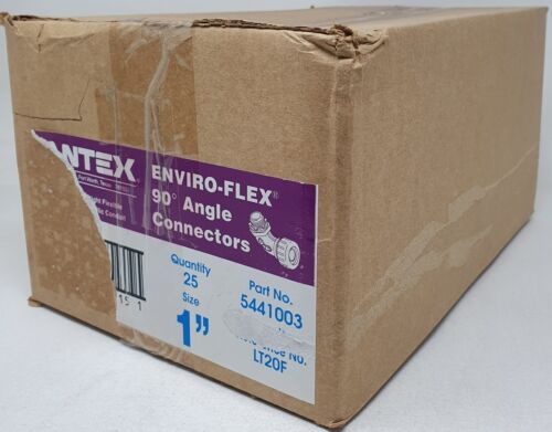 Cantex 5441003 Enviro-Flex 90º Angle Connector Qty 25 - Picture 3 of 3