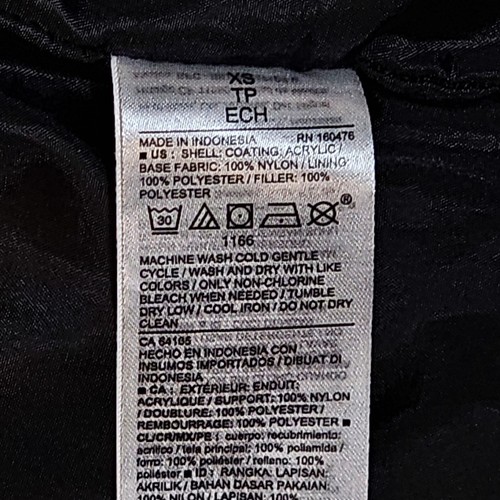 Frost-Free Quilted Puffer Vest Old Navy Men's XS Women's S/M Black Pockets - Picture 7 of 7