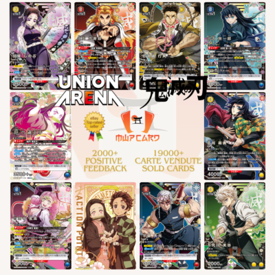 UNION ARENA Vol.2 トレーディングカード Union Arena Demon Slayer Vol. 2 EX05BT ALL CARDS Card List JAP