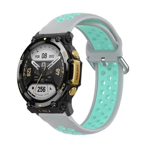 Armband für Amazfit T-Rex 2, Silikon Sport Strap, Watch Band, Smartwatch Uhr - 第 4/43 張圖片