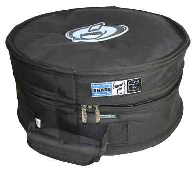 Protection Racket Snare Drum Case 14''x5,5'' Tasche Polsterung Tragegriff Schwarz