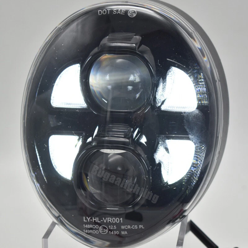 Faro LED PUNTO para Harley Breakout 2015 2016 2017 2018 2019 2020 2021 2022 Foto 3 de 4