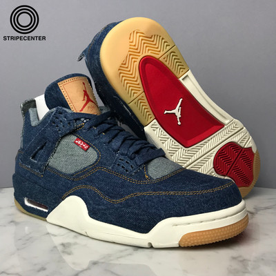 jordan 4 retro levi's denim