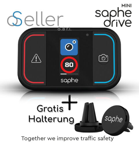 Saphe Drive Mini + Halterung Radar und Gefahrenwarner Blitzer Saphe saphe ooono - Bild 1 von 12