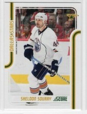Sheldon Souray 11-12 Panini Score Hockey Base Common #165 Dallas Stars