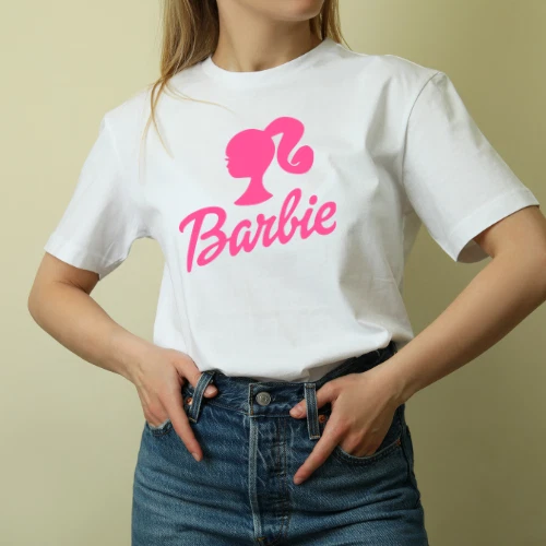 White Barbie Shirt, Adult Barbie Shirt Size S - XL, Barbie Girl Shirt