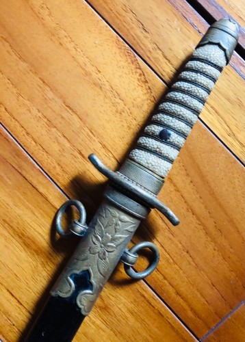 JAPANESE NAVY DAGGER WW2 - Foto 2 di 6