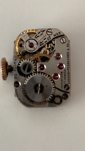 Vintage Girard Perregaux 14K Yellow Gold/Rubies Ladies Watch Working - Video 1 of 1