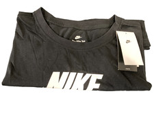 Nike SportsWear Women's Cropped T-Shirt SIze XL Black BV6175-010 New With Tag