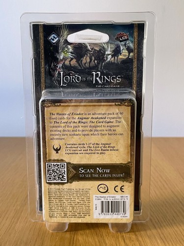 El Señor de los Anillos: El Juego de Cartas LOS DESECHOS DE ERIADOR Paquete de Aventura LCG Nuevo - Imagen 3 de 5