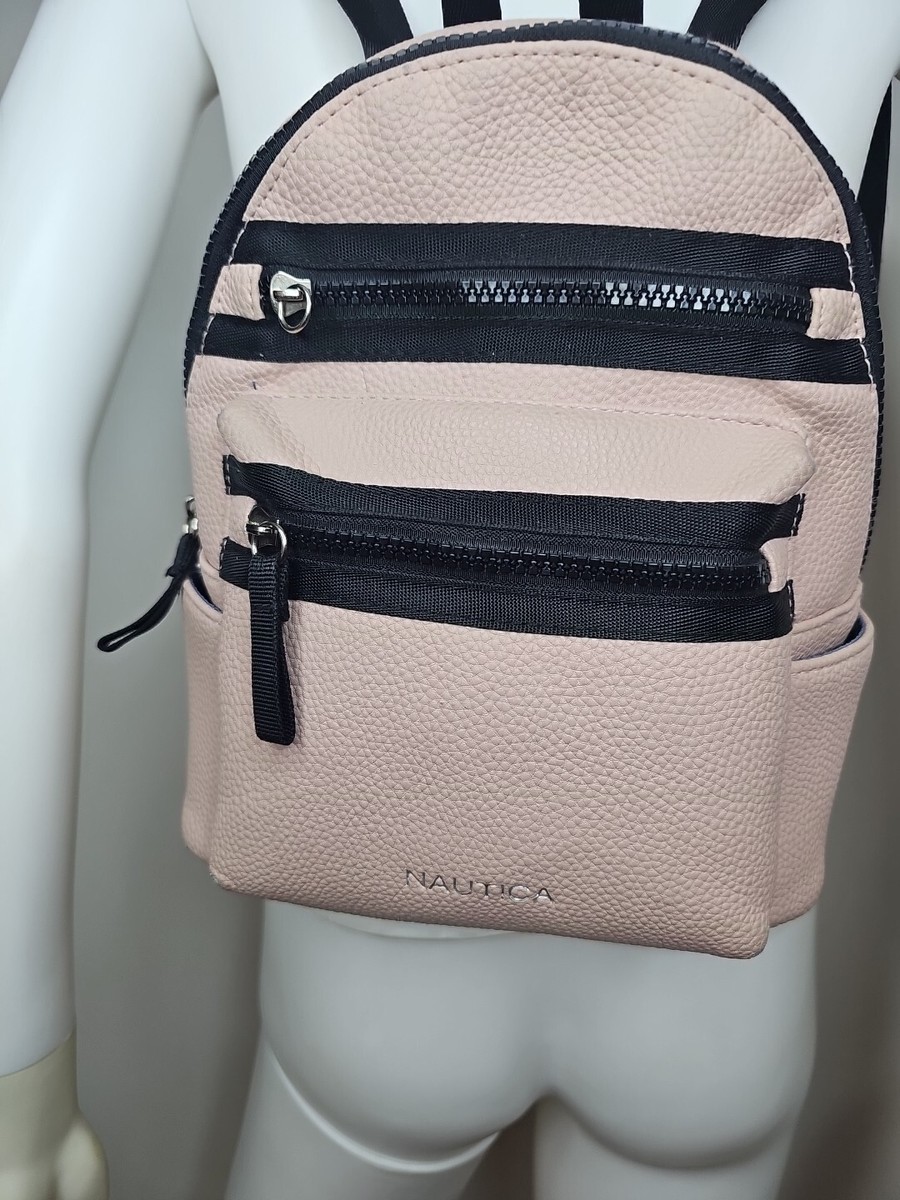 90s Y2k Nautica Mini Pink Backpack With Adjustable Straps | eBay