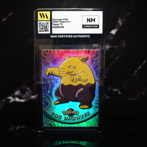 WAG Certified NM 2000 Topps Pokemon TV Animation Edition Series 2 Drowzee #96