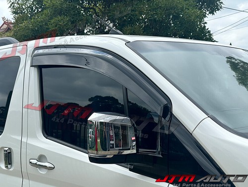 Bonnet Protector Guard + Weather Shield Window Visor tosuit Toyota Granvia 2021+ - Picture 3 of 9