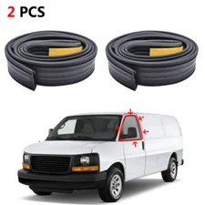 1 Pair Door Window Run Channel Weatherstrip Seal For GMC  Suburban Pickup Truck