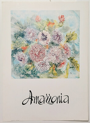 Abstrakte Blumen Amazdonia 11, Reproduktionsdruck