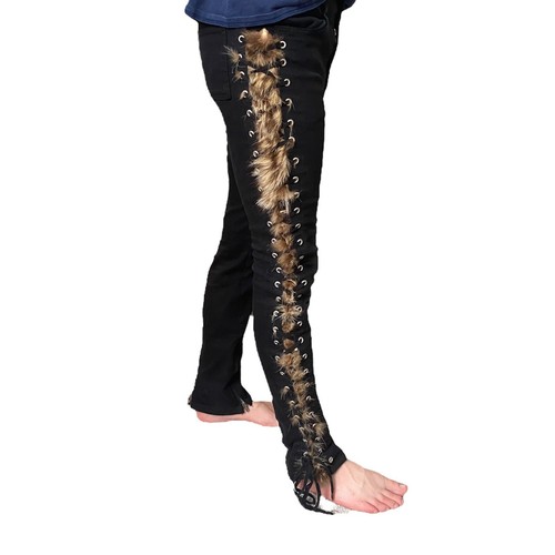 Zippers Goth Rave Pants Side 