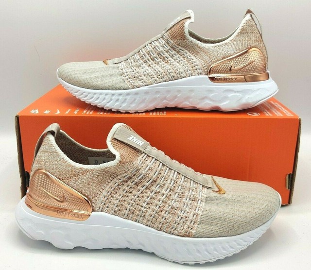 nike react phantom run flyknit 2 premium gold