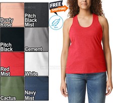 Ladies Plus Size Gildan Soft Blend Tank Top W...