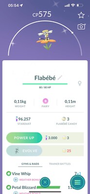 Pokémon Shiny White Red Orange Yellow Blue Flower Flabébé Flabebe