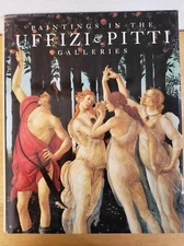 Paintings In The Uffizi & Pitti Galleries 1994 First Edition Mina Gregori