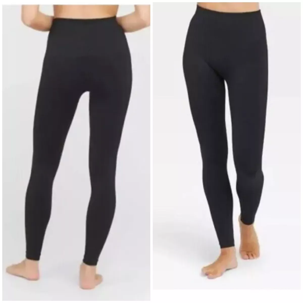 Assets Spanx Shaping Leggings 20339R Very Black - Women's Size