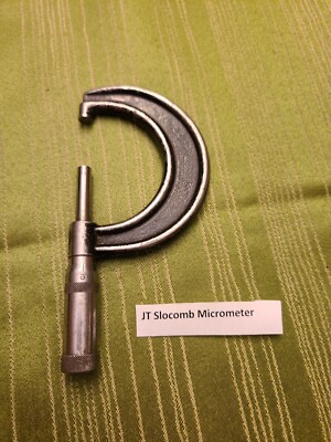 J.T. Slocomb Co. Micrometer -- Excellent Condition