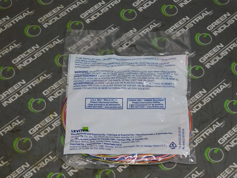 NEW Leviton UPPLC-KIT Economy 12-Fiber Pigtail Kit 1 Mode UPC Polish OS2 LC 3 m - Image 3 of 4