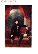 LAWRENCE Print 1910 'King George IV' Original Antique Art Plate 716/93