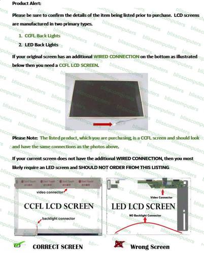 REPLACEMENT Samsung LTN156AT01-A01 Laptop Screen 15.6" LCD HD Display - Picture 4 of 11