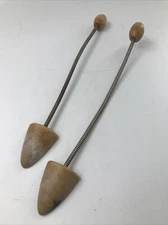 Vintage Gilco Wooden Shoe Trees Shoe Stretcher Spring