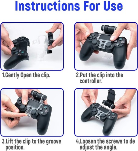 Premium Smart Phone Clip for PS4 Controller - High Quality Gaming Experience - Picture 9 of 10