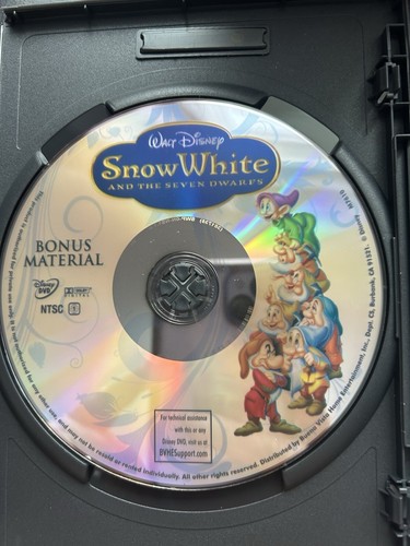 Disney’s Snow White And The Seven Dwarfs (DVD 2009, 2 Disc Set) - Picture 8 of 9