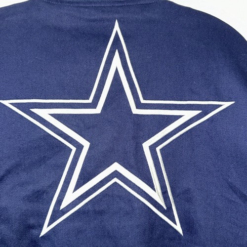 Dallas Cowboys JH Design Twill Navy Blue Jacket Mens Size Large New With Tags - Picture 20 of 22